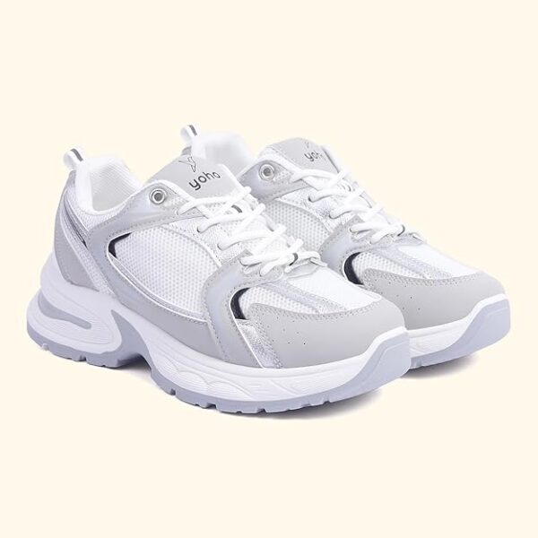 Chonks Women’s Sporty Comfortable Chunky Sneakers - Image 2