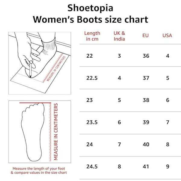 Shoetopia Women's Block Heel Boots - Image 5