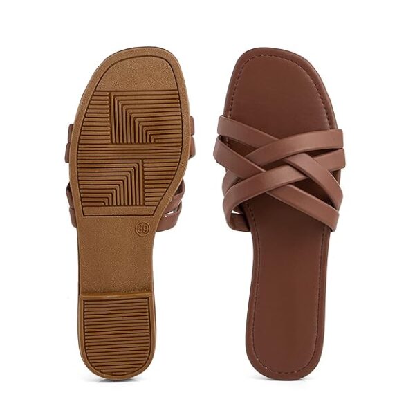 Women Stylish Flats Fashion Sandal For Party & Wedding/Casual Flat Sandals For Women's & Girls - Image 3