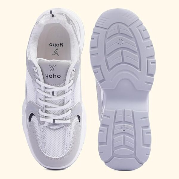 Chonks Women’s Sporty Comfortable Chunky Sneakers - Image 6