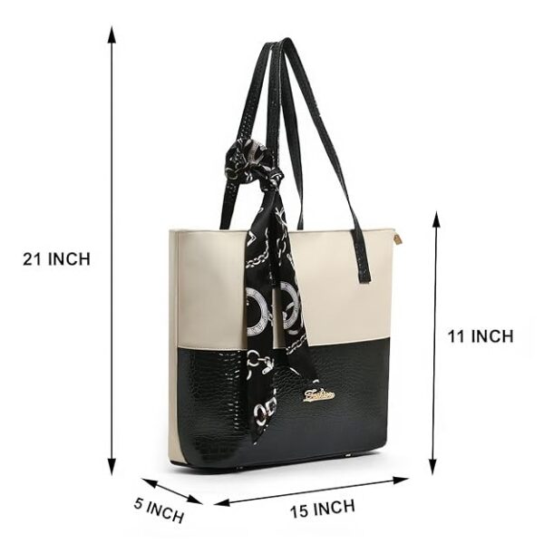 GRECIILOOKS Women Handbags | Handbags | Latest Hand bags | Handbag's For Medium Size | Shoulder Hobo Bags | Synthetic Leather Women'S Satchel Bag - Image 3